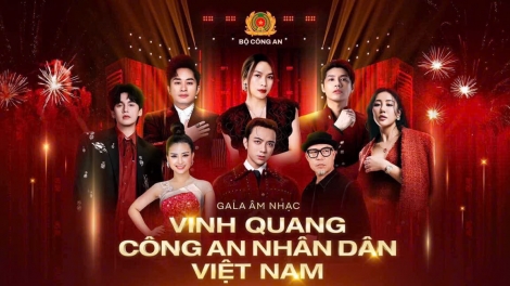 Những giai điệu hình ảnh tự hào, xúc động tại Gala "Vinh quang Công an nhân dân Việt Nam"