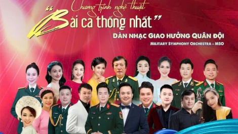 Đêm nhạc "Bài ca thống nhất" kỷ niệm 50 năm thống nhất đất nước