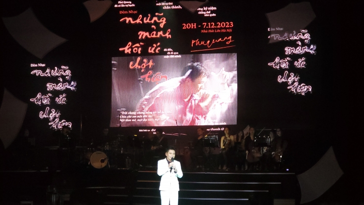 Đêm nhạc Phú Quang “Những mảnh hồi ức chợt hiện” kỷ niệm 2 năm ngày mất của nhạc sĩ