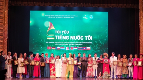 Liên hoan nghệ thuật “Tôi yêu tiếng nước tôi” – bảo tồn và lan tỏa tiếng Việt ra Thế giới