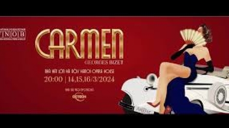 “Carmen” phiên bản Việt được công diễn ngày 14, 15 và 16-3, với nhiều màu sắc mới.