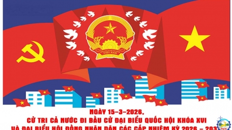Bầu cử đại biểu Quốc hội khóa XVI và đại biểu Hội đồng nhân dân các cấp nhiệm kỳ 2026 - 2031
