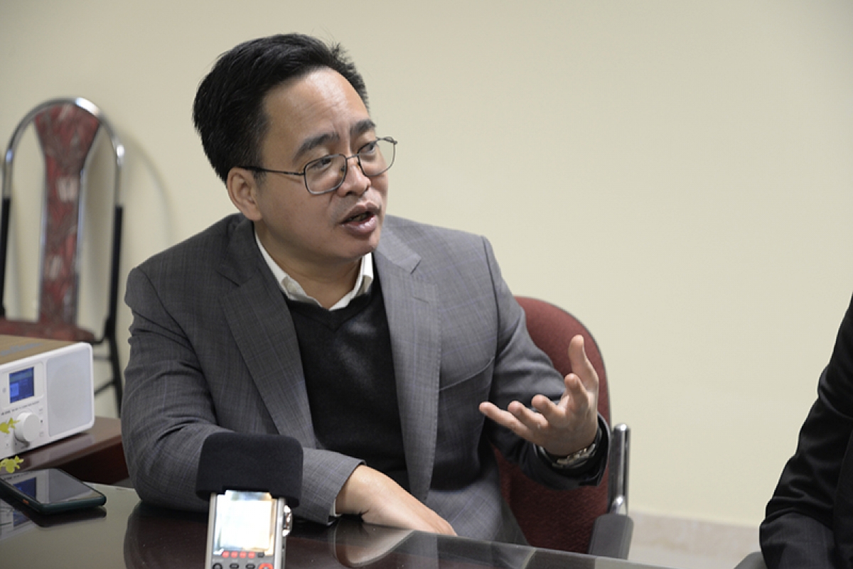 Nhà báo Phạm Mạnh Hùng – Phó Tổng giám đốc Đài TNVN.