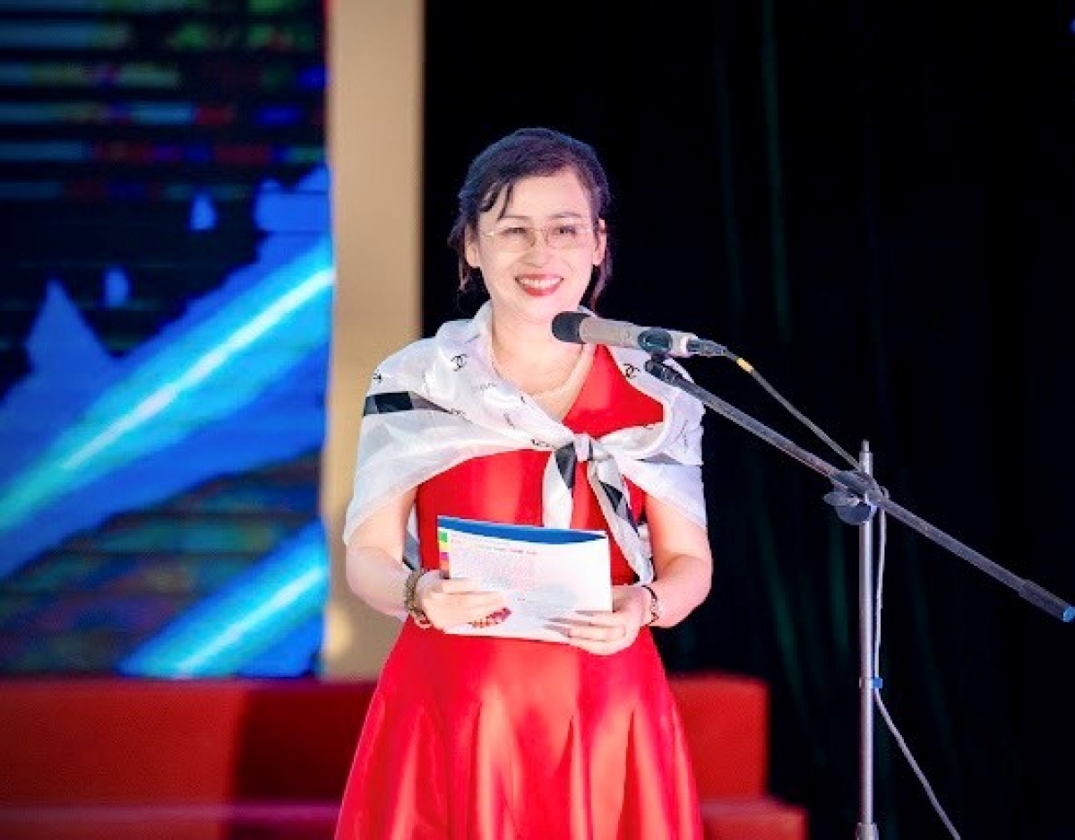 Chị Võ Thị Thanh Diệp, Phó Giám đốc phụ trách Cung Thiếu nhi Hà nội.
