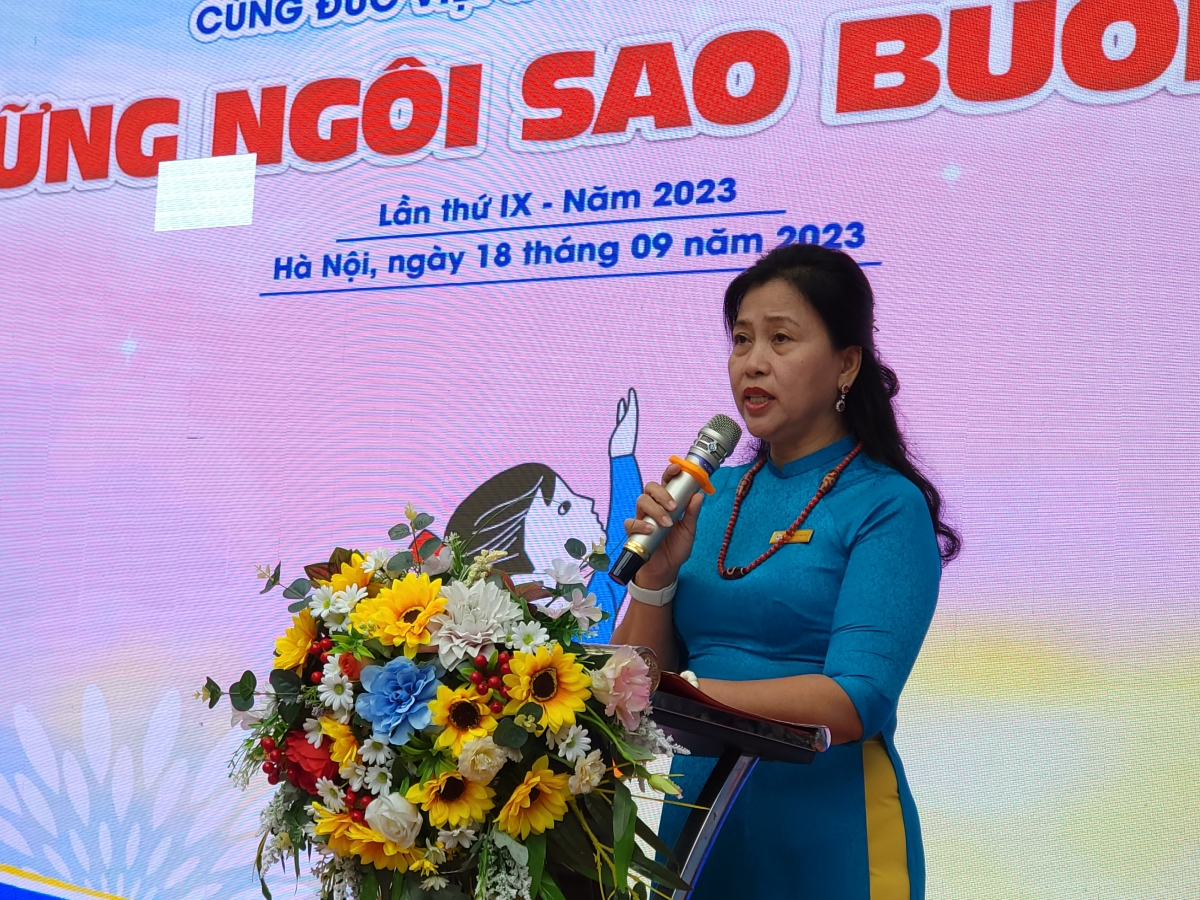 NGƯT Nguyễn Thanh Hà phát biểu.