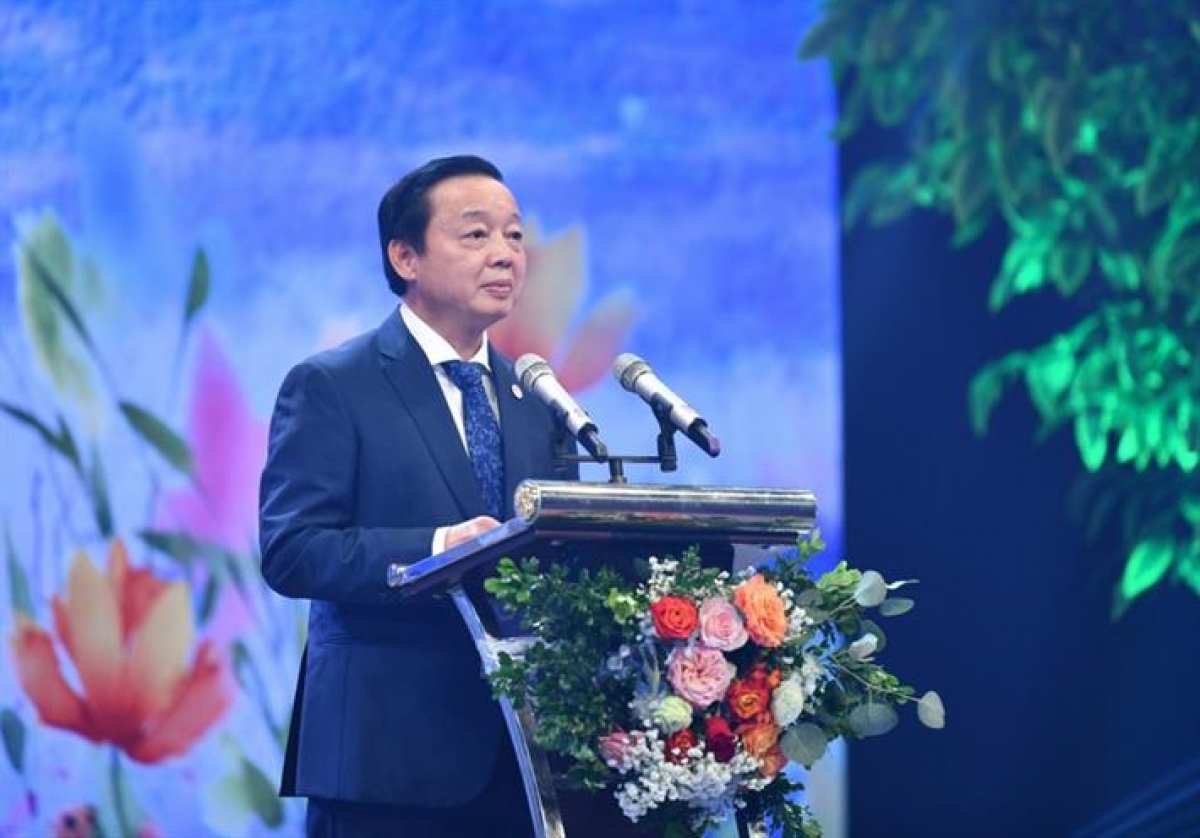 Phó Thủ tướng Trần Hồng Hà phát biểu tại chương trình.