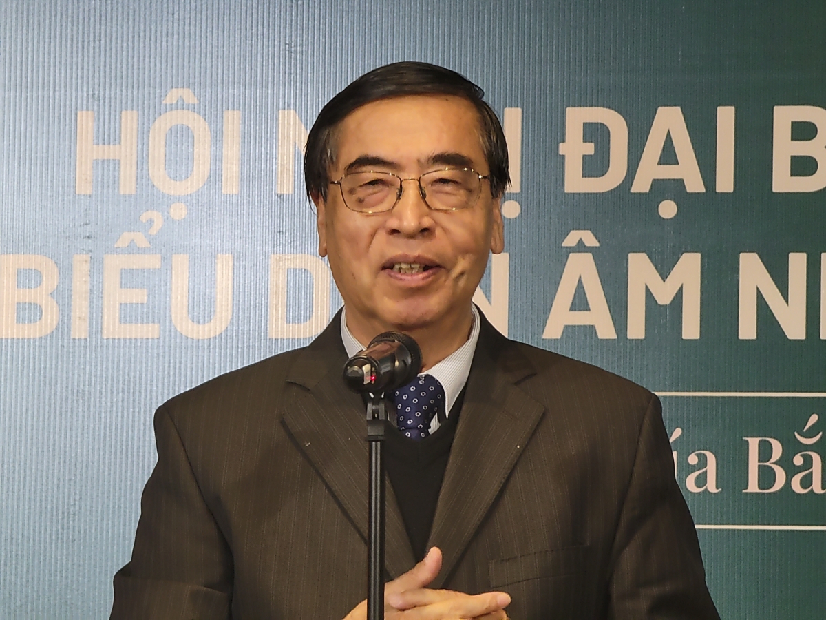 Ông Nguyễn Phú Bình, nguyên thứ trưởng Bộ ngoại giao, Chủ tịch Hội liên lạc người Việt Nam ở nước ngoài.